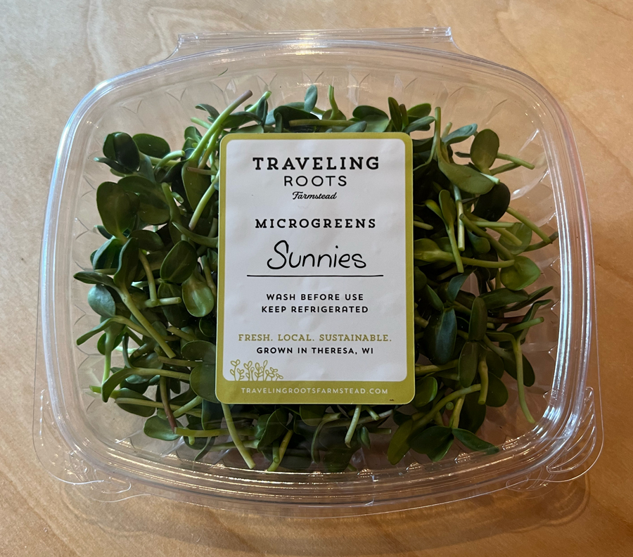 Microgreen Sunnies, Locally grown in Theresa Wisconsin