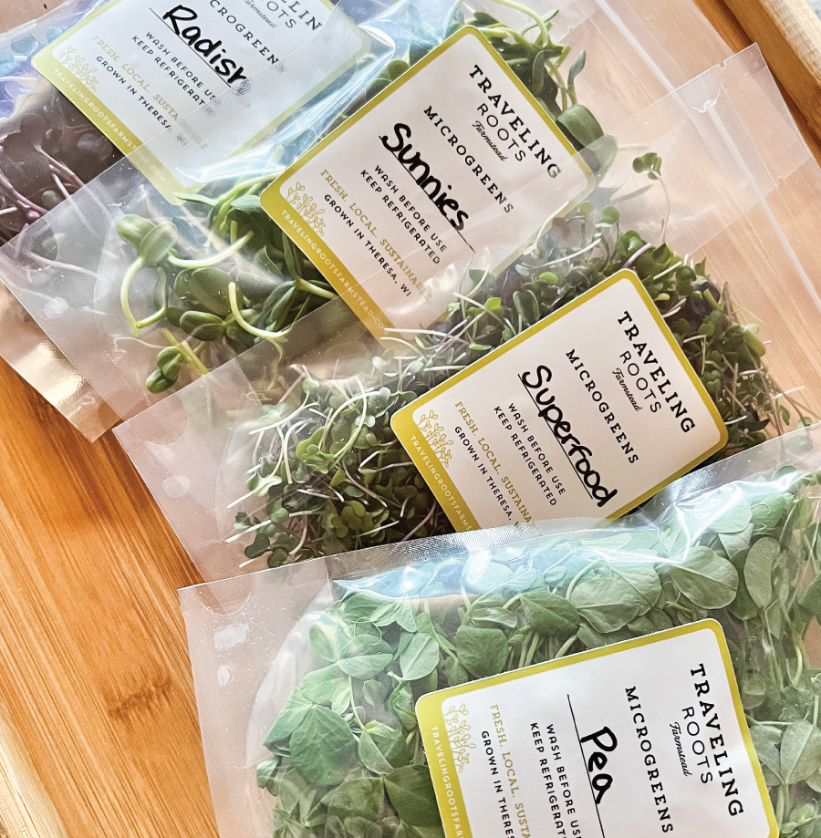 Traveling Roots Farmstead Microgreen